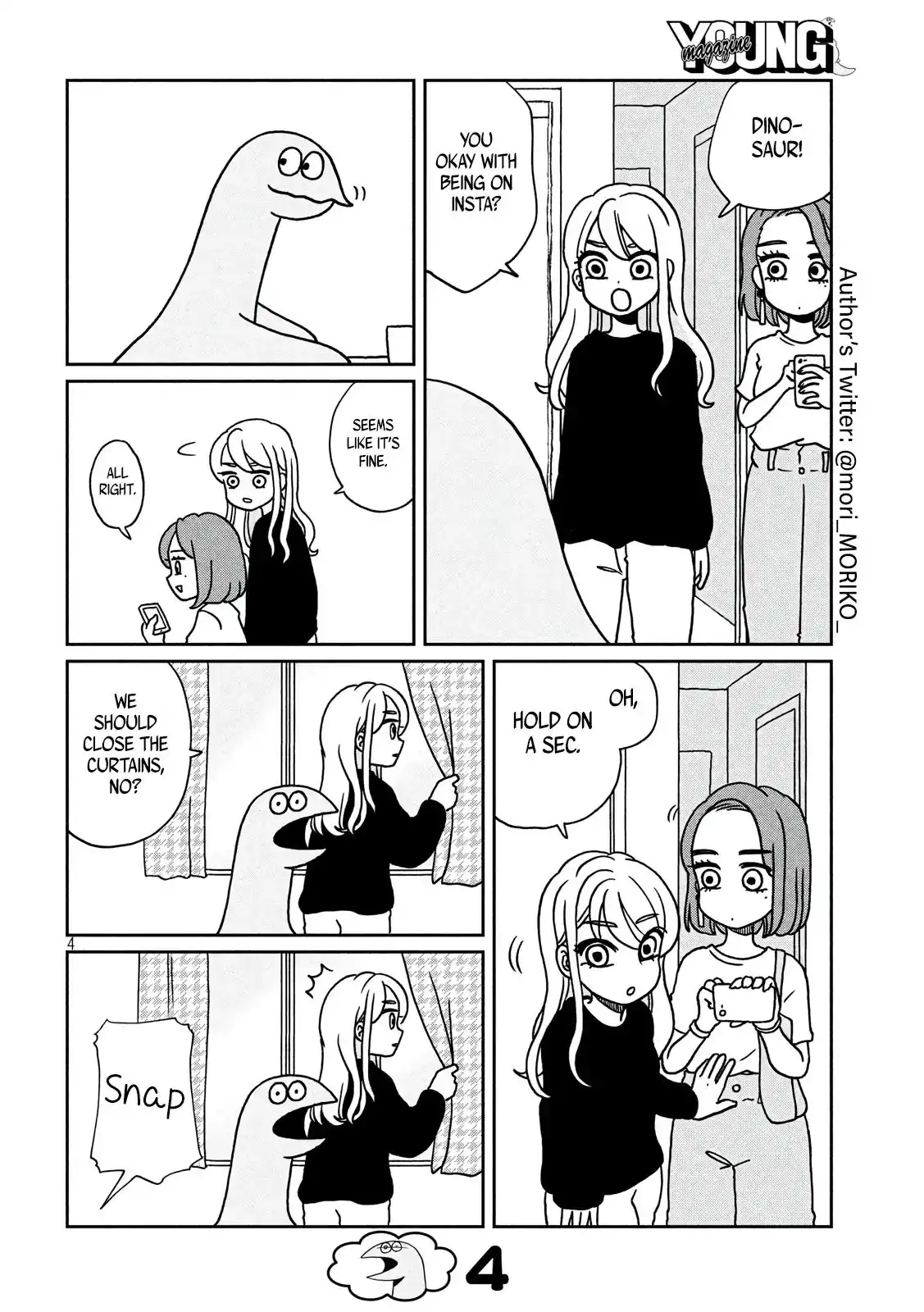 Gyaru and Dinosaur Chapter 3 4